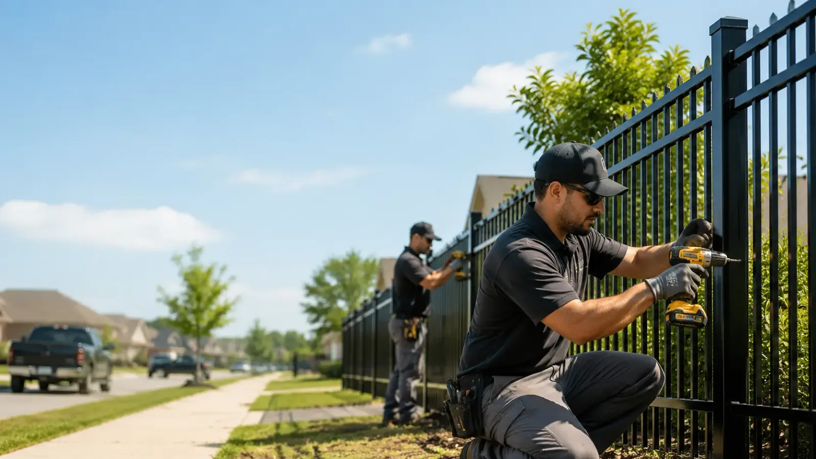 Metal Fence Installation in Banning, CA